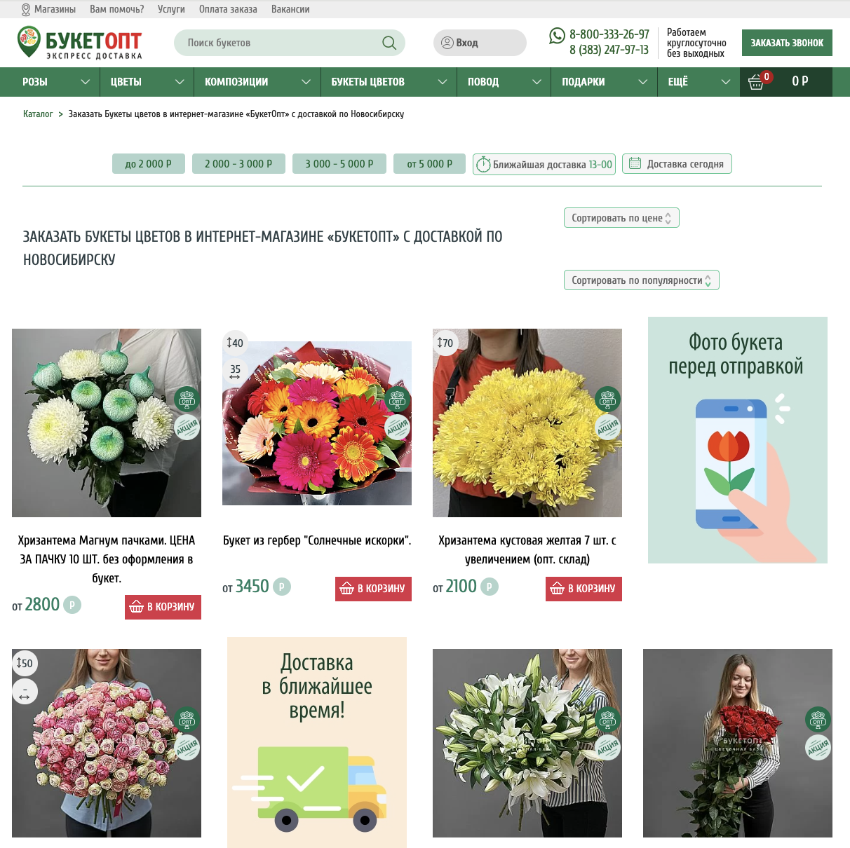 Оценка эффективности инвестиций в онлайн-продажи цветов 6 Оценка эффективности инвестиций в онлайн-продажи цветов